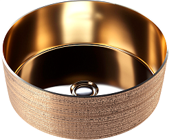 Grossman Мебельная раковина GR-5010GG золото – фотография-1